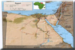  Egypt map  خريطة مصر 